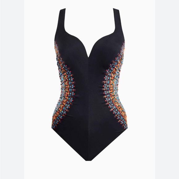 Miraclesuit Nefertiti Temptation One-Piece Swimsuit size 12/14 - Picture 7 of 7